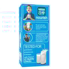 Nestlé a+ Nourish Toned Milk, 1 LTR Tetra Pack
