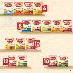 Nestle Cerelac Fortified Baby Cereal with Milk - Rice, 300g BIB Pack (From 6 Months)