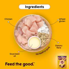 Pedigree Adult Wet Dog Food, Chicken & Liver Chunks in Gravy, 70 g (Pack of 15)