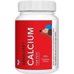 Drools Absolute Calcium Tablet - Dog Supplement, 50 Pieces