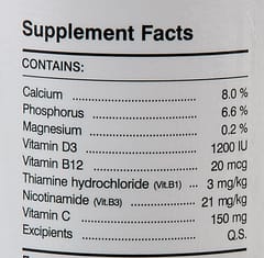 Drools Absolute Calcium Tablet- Dog Supplement, 110 Pieces