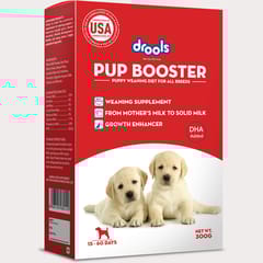 Drools Pup Booster - Puppy Weaning Diet for All Breeds, 300 gram