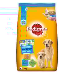 Pedigree Mother & Baby Puppy (3-12 Weeks) Starter Dry Dog Food, 1.2kg