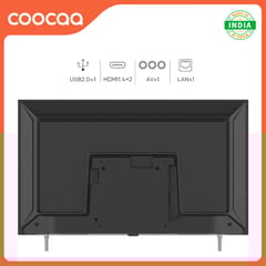 Coocaa 80 cm (32 inches) Frameless Series HD Ready Smart IPS LED TV 32S3U Pro (Black)