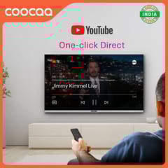 Coocaa 80 cm (32 inches) Frameless Series HD Ready Smart IPS LED TV 32S3U Pro (Black)