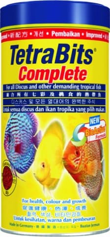 Tetrabits Complete Fish Food for Health, Colour and Growth, 30 g / 100 ml