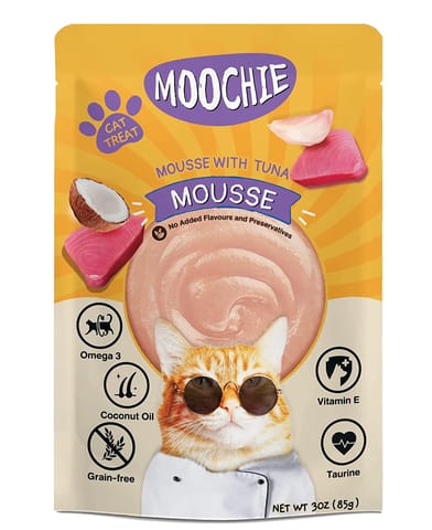 MOOCHIE Cat Gravy - MOUSSE WITH TUNA (MCMWT85), 85 g