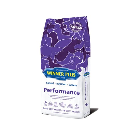 WINNER PLUS SUPER Premium Dog Food, 18 Kg - PERFORMANCE (WPPFM18)