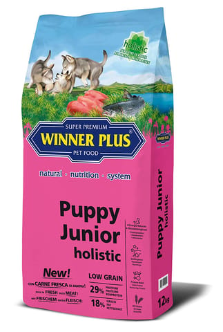 WINNER PLUS PUPPY JUNIOR HOLISTIC Super Premium Dry Food, 100 g (WPPJHX1)