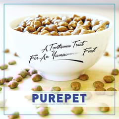 PUREPET DRY CAT FOOD ADULT, 1 KG - MACKEREL (21-PPT-ACM-1X0)
