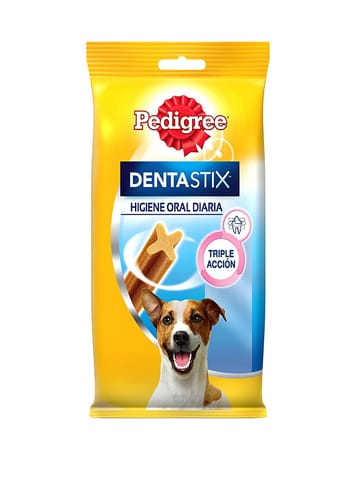 PEDIGREE DENTASTIX SMALL BREED (5-10 kg) Oral Care Dog Treat, 7 STICKS - 110 Gms