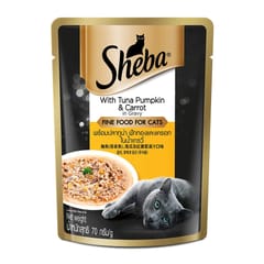 SHEBA FINE FOOD FOR CATS  CHICKEN with TUNA in Gravy, 70 g - ADULT CAT (21-SHB-CTG-70G)