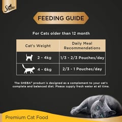 SHEBA FINE FOOD FOR CATS  CHICKEN with TUNA in Gravy, 70 g - ADULT CAT (21-SHB-CTG-70G)