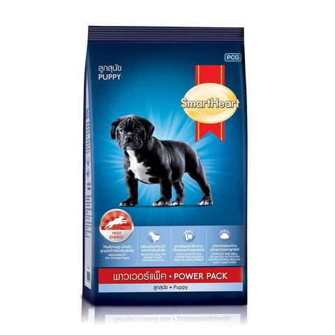 SMARTHEART POWER PACK DRY DOG FOOD, 10 KG - PUPPY (21-ID8-DPN-4010)