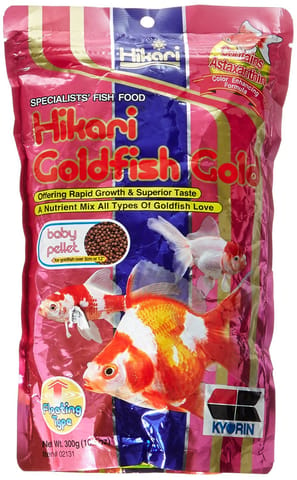 HIKARI GOLD FISH GOLD, 3 CM - BABY PELLET - 300 g (HK-GFG-K3)