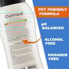 WAHL Shampoo Concentrate, 700 ml - OATMEAL, PET FRIENDLY FORMULA (0820004-700IN)