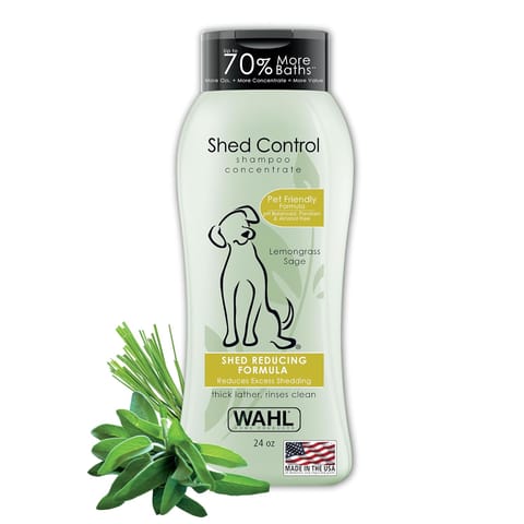 WAHL Shampoo & Conditioner Concentrate, 700ml - SHED CONTROL - SHED REDUCING FORMULA (820005)