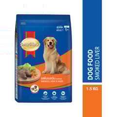 SMARTHEART DRY DOG FOOD SMOKED LIVER, 1.5 KG - ADULT (ID8-DAN-20105)