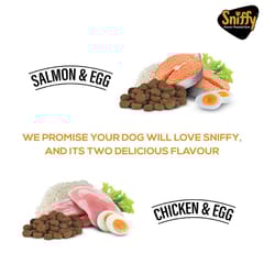 SNIFFY ADULT SALMON & EGG, 100 gm (SFADLX1)
