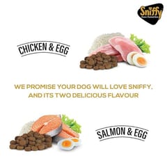 SNIFFY ADULT CHICKEN & EGG, 100 gm (SFADLX1)