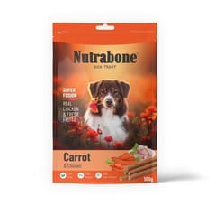 NUTRABONE SUPER FUSION Dog Treat, 100 g - CARROT & CHICKEN (19-NB-CRC-X1K)