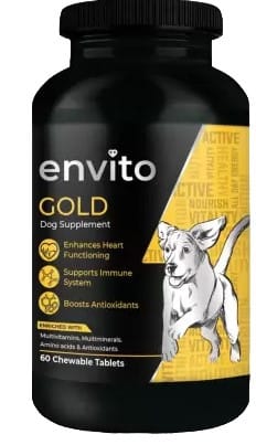 ENVITO DOG SUPPLEMENT 10 Tablets, GOLD (EN10TGL)