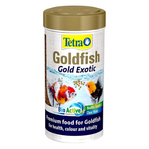 TETRA BITS Gold Exotic Goldfish Food, 80 g