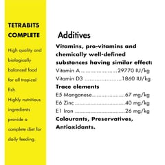 Tetrabits Complete Fish Food for Health, Colour and Growth (300g/1000ml) - For all Discus and Other Demanding Tropical Fish