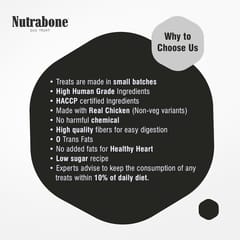 NUTRABONE SUPER FUSION Dog Treat, 100 g (21-NTB-X10)