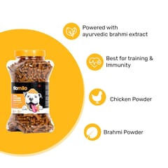 FILOMILO Real Chicken Dog Biscuits, 1000 G - CHICKEN Flavour (21-FML-BKC-1K0)