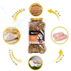 FILOMILO Real Chicken Dog Biscuits, 500 G - CHICKEN Flavour (21-FML-BKC-0X5)