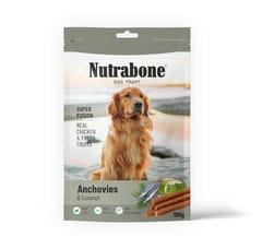 NUTRABONE SUPER FUSION Dog Treat, 100 g - ANCHOVIES & COCOANUT (19-NB-ANC-X1K)