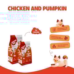 PURPLE TAIL PUPPY DRY DOG FOOD, CHICKEN & PUMPKIN - 3 KG (21-PTL-PCP-3X0)