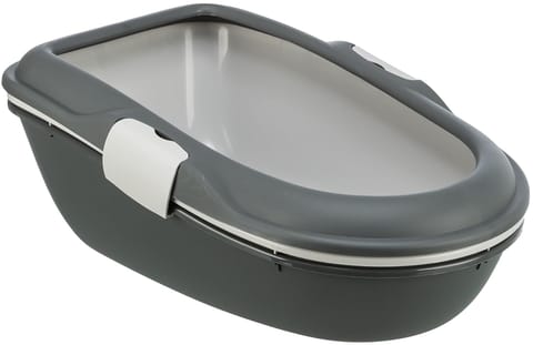 TRIXIE BERTO CAT LITTER TRAY WITH SEPARATING SYSTEM - LARGE (BLUE)(40152)