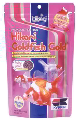 Hikari Goldfish Gold All Life Stages, Pellet 300Gm
