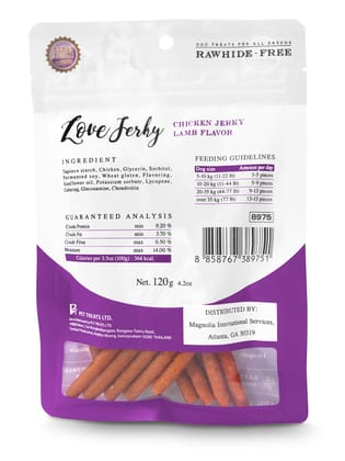Love Jerky Lamb, 120 gm