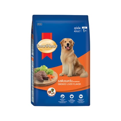 Smart Heart SmartHeart Adult Dog Food, Smoked Liver, 20 Kg